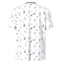 Men's 19th Hole Conversational Short Sleeve Polo
