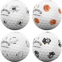Limited Edition - Chrome Tour Golf Balls - Halloween