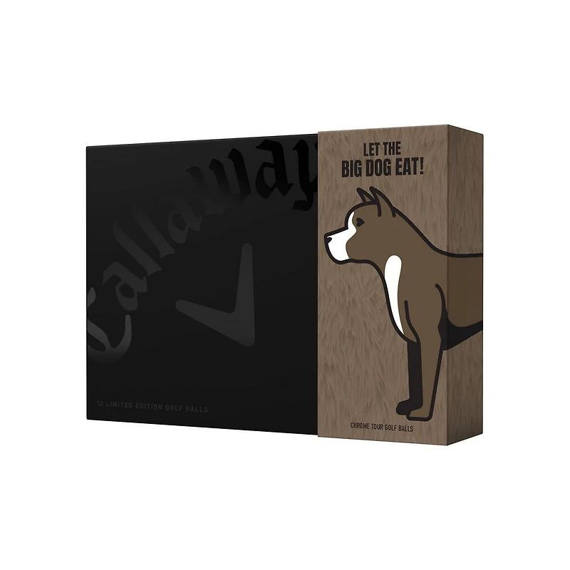 Limited Edition - Chrome Tour Golf Balls - Pit Bull