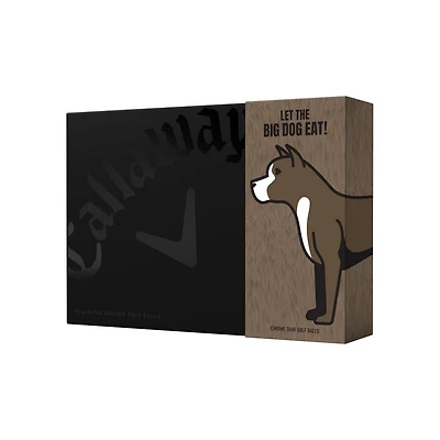 Limited Edition - Chrome Tour Golf Balls - Pit Bull