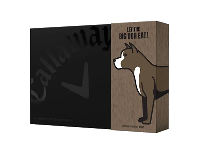 Limited Edition - Chrome Tour Golf Balls - Pit Bull