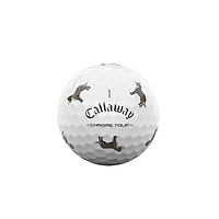 Limited Edition - Chrome Tour Golf Balls - Pit Bull