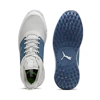 Men's Ignite Elevate Spikeless Golf Shoe - Light Grey/Blue