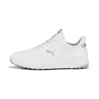 Men's Ignite Elevate Spikeless Golf Shoe - White/Silver (Wide)