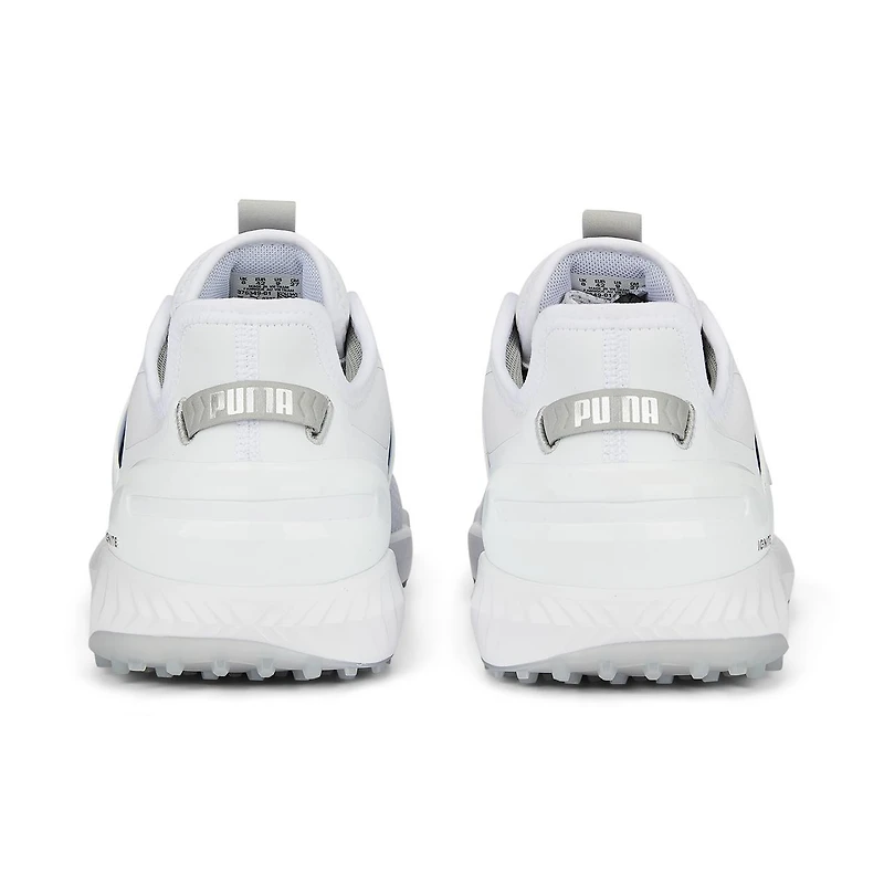 Men's Ignite Elevate Spikeless Golf Shoe - White/Silver (Wide)