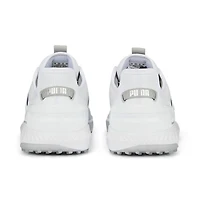 Men's Ignite Elevate Spikeless Golf Shoe - White/Silver (Wide)