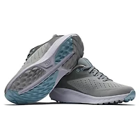 Women's Flex XP Spikeless Golf Shoe - Grey/White/Blue