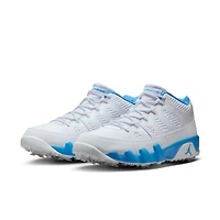 Air Jordan 9 G Spiked Golf Shoe - White/Blue