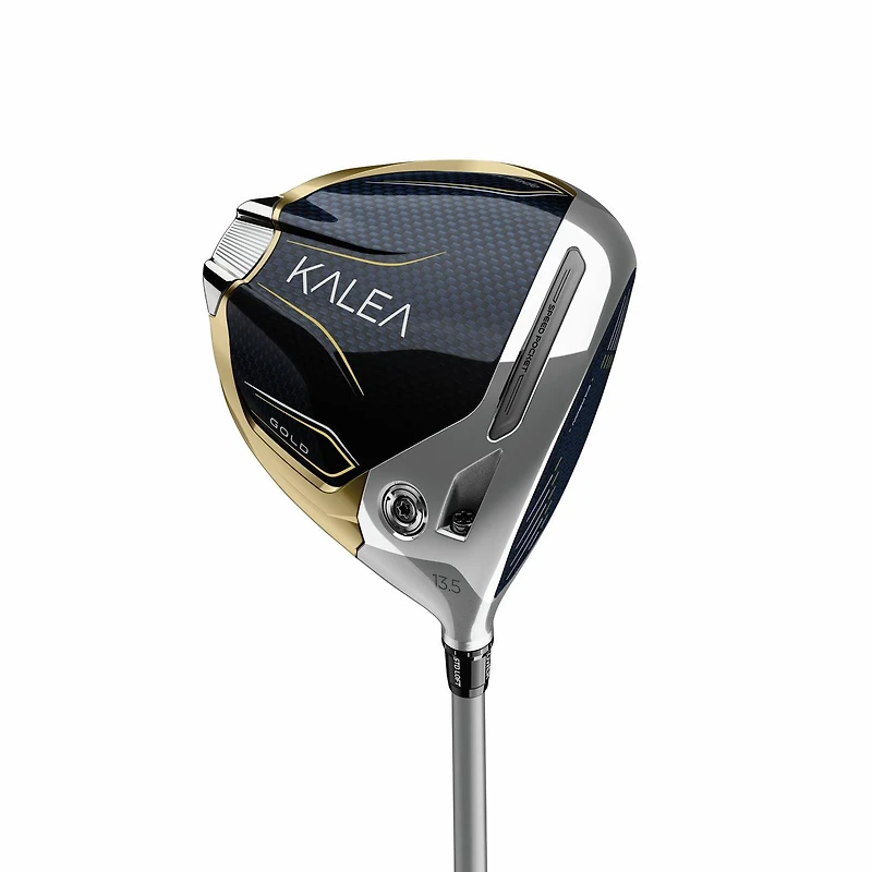 Women's Kalea Gold 10-Piece /White Cart Package Set with Graphite Shafts