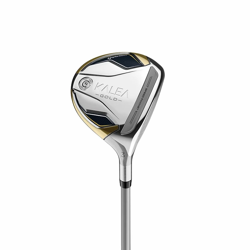 Women's Kalea Gold 10-Piece Blue/White Stand Package Set with Graphite Shafts