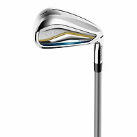 Women's Kalea Gold 10-Piece Blue/White Stand Package Set with Graphite Shafts