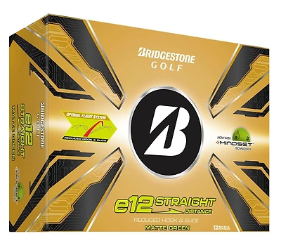 e12 Straight Matte Golf Balls