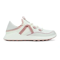 Women's Kawela Spikeless Golf Shoe - White/Pink
