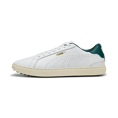 Men's Clyde G Spikeless Golf Shoe - White/Green