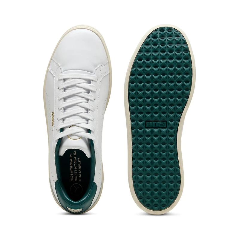 Men's Clyde G Spikeless Golf Shoe - White/Green