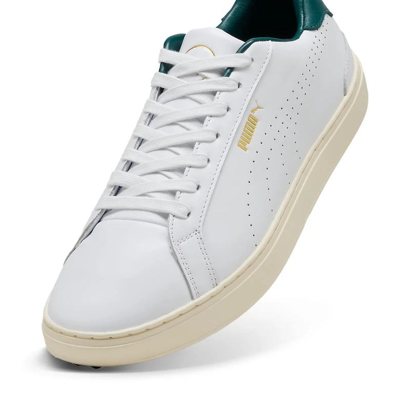 Men's Clyde G Spikeless Golf Shoe - White/Green