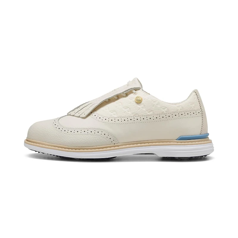 Men's AP Royale Wingtip Spikeless Golf Shoe - Grey/Blue