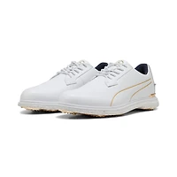Men's Players Royale Spikeless Golf Shoe - White/Gold