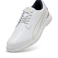 Men's Players Royale Spikeless Golf Shoe - White/Gold
