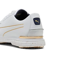Men's Players Royale Spikeless Golf Shoe - White/Gold