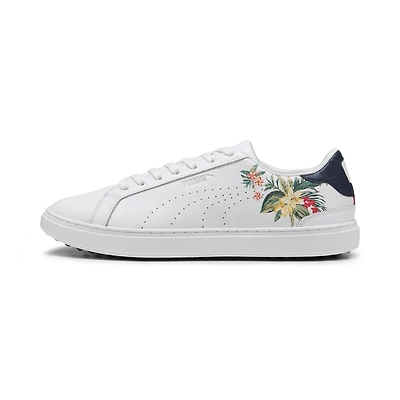 Men's PTC Clyde G Spikeless Golf Shoe - White/Navy