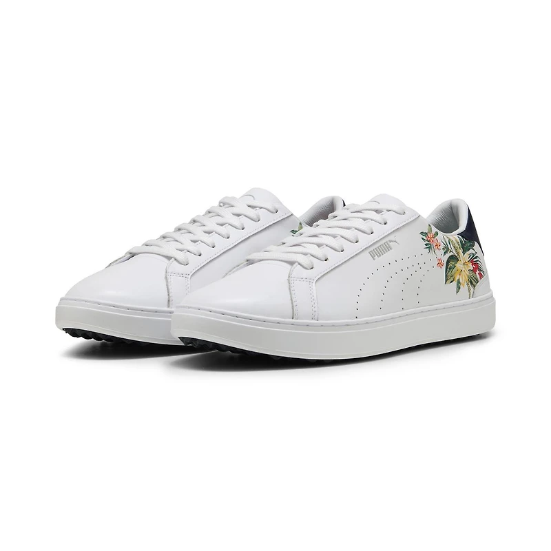 Men's PTC Clyde G Spikeless Golf Shoe - White/Navy