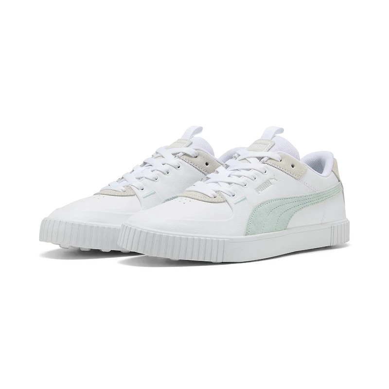 Women's Cali G Spikeless Golf Shoe - White/Light Green