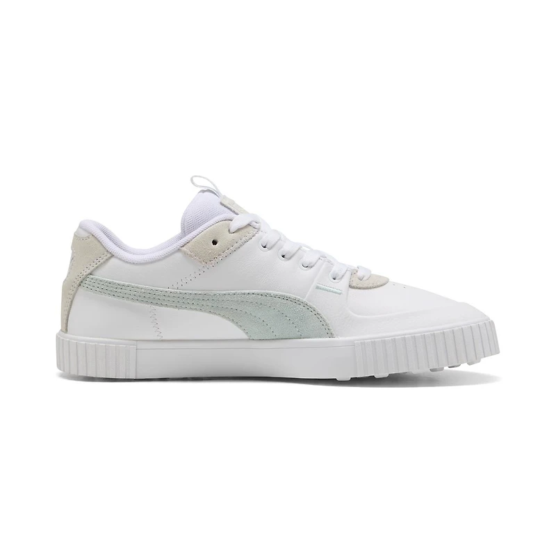 Women's Cali G Spikeless Golf Shoe - White/Light Green