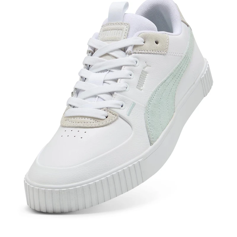 Women's Cali G Spikeless Golf Shoe - White/Light Green