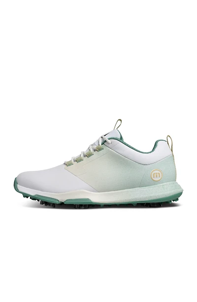Men's The Ringer 2.0 Spiked Golf Shoe - White/Green
