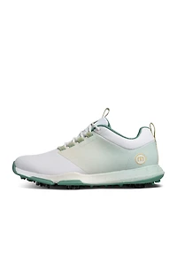 Men's The Ringer 2.0 Spiked Golf Shoe - White/Green