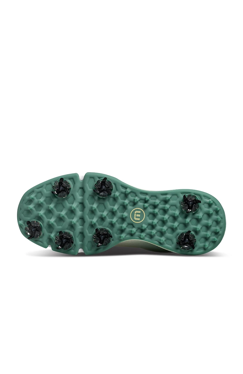 Men's The Ringer 2.0 Spiked Golf Shoe - White/Green