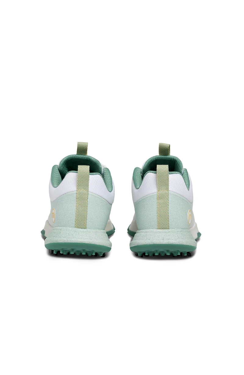 Men's The Ringer 2.0 Spiked Golf Shoe - White/Green