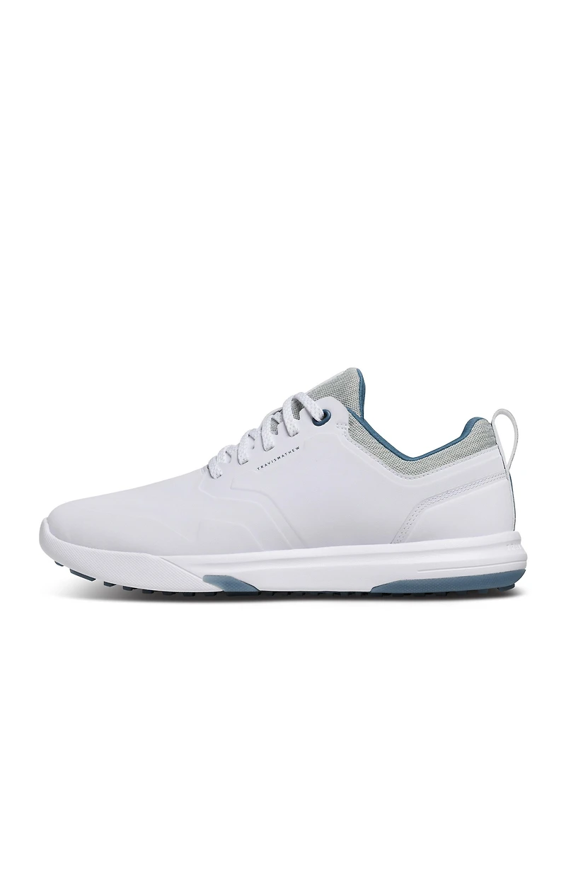 Men's Daily Pro Hybrid Plus Spikeless Golf Shoe - White/Blue
