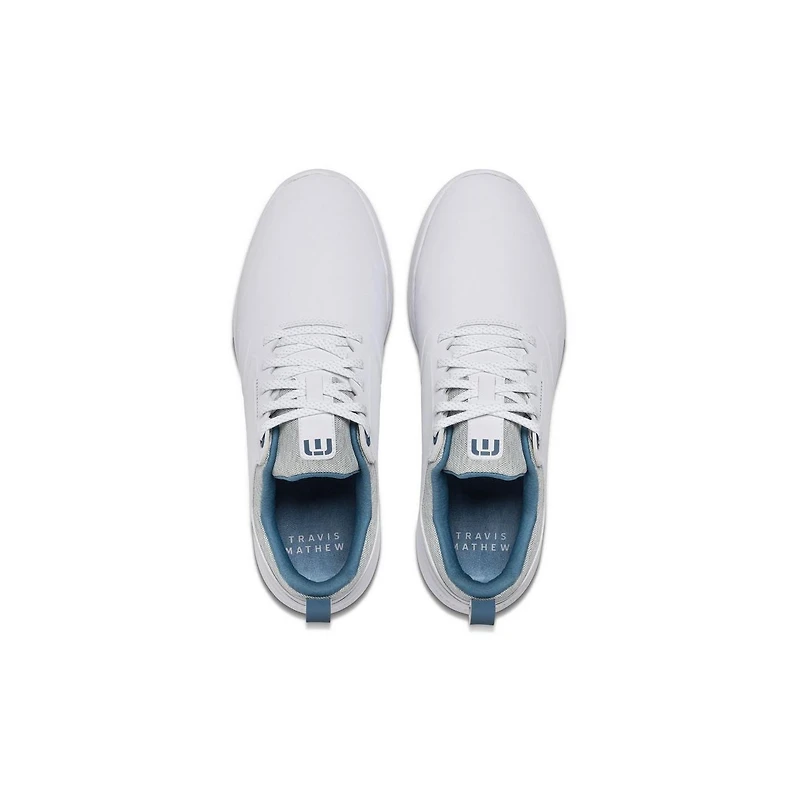 Men's Daily Pro Hybrid Plus Spikeless Golf Shoe - White/Blue