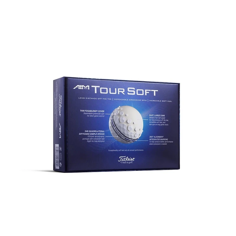 Tour Soft Golf Balls - A.I.M. 360