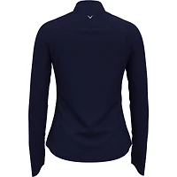 Women's Solid Zip Sun Protection Long Sleeve Top