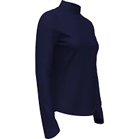 Women's Solid Zip Sun Protection Long Sleeve Top