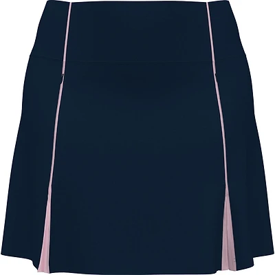Women's High Waist Colourblock 16 Inch Skort