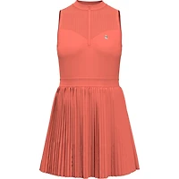 Women's Colourblock Mesh Sleeveless Dress