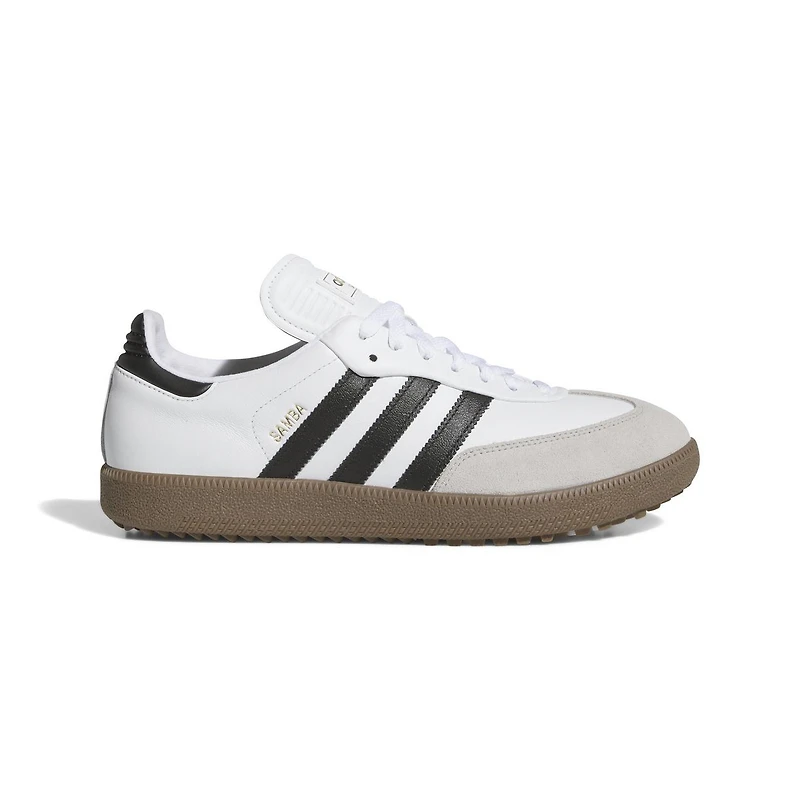 Men's Samba Golf Spikeless Shoe - White/Black