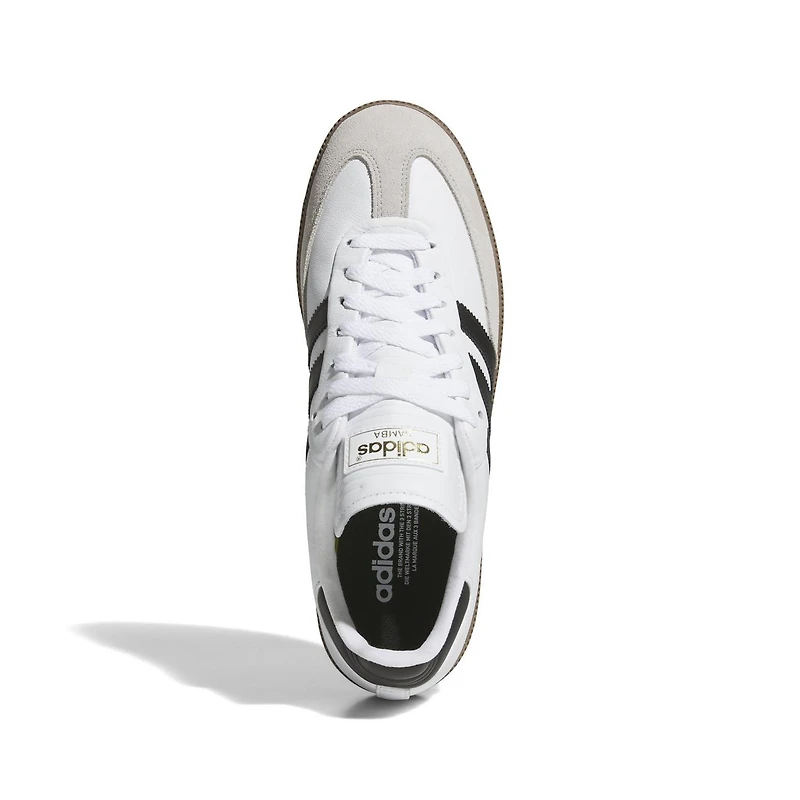 Men's Samba Golf Spikeless Shoe - White/Black