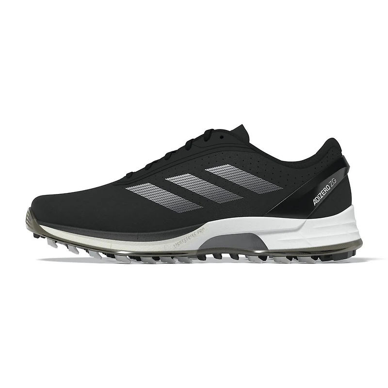 Men's AdiZero ZG Spikeless Golf Shoe - Black/Grey