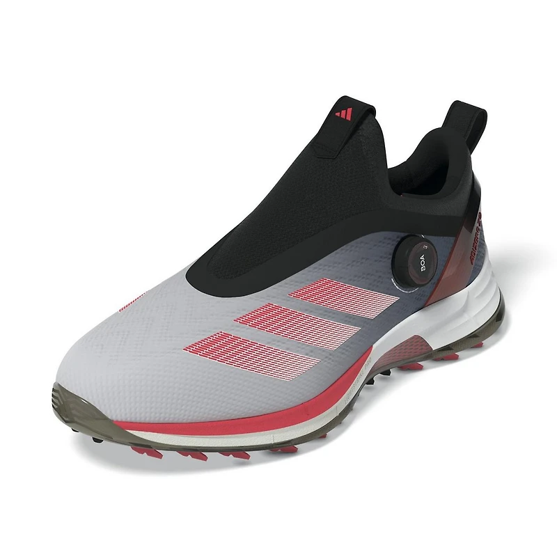 Men's AdiZero ZG BOA Spikeless Golf Shoe - White/Multi