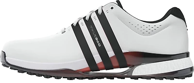 Men's Tour360 24 Spikeless Golf Shoe - White/Black/Red