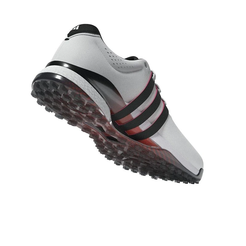 Men's Tour360 24 Spikeless Golf Shoe - White/Black/Red