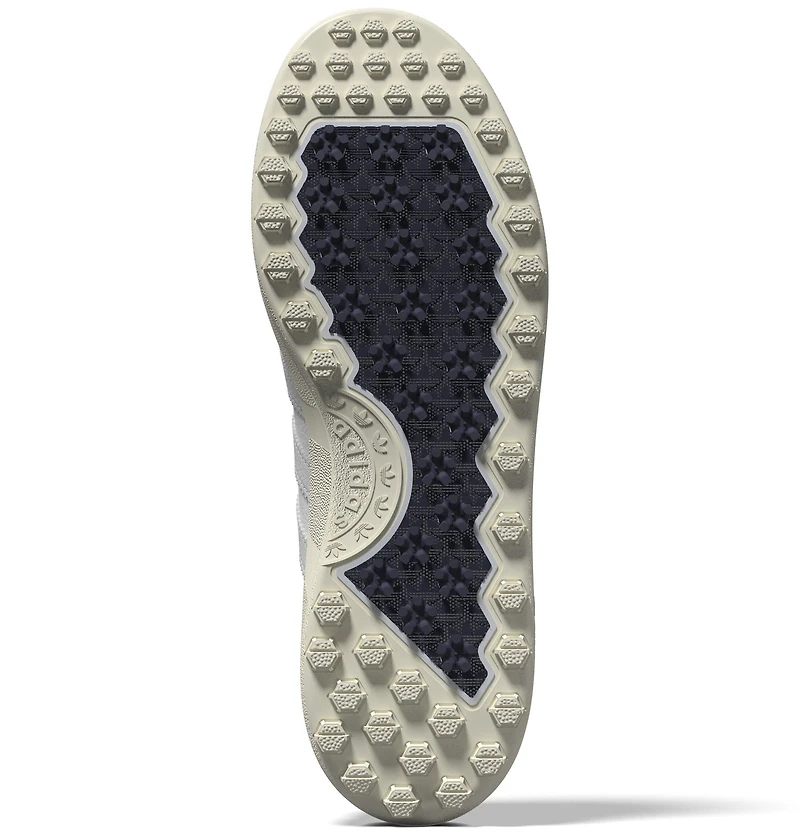 Men's Course Cup Spikeless Golf Shoe - White/Light Blue