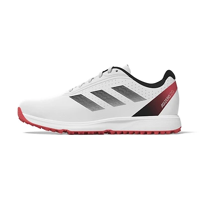 Junior AdiZero ZG Spikeless Golf Shoe - White/Red