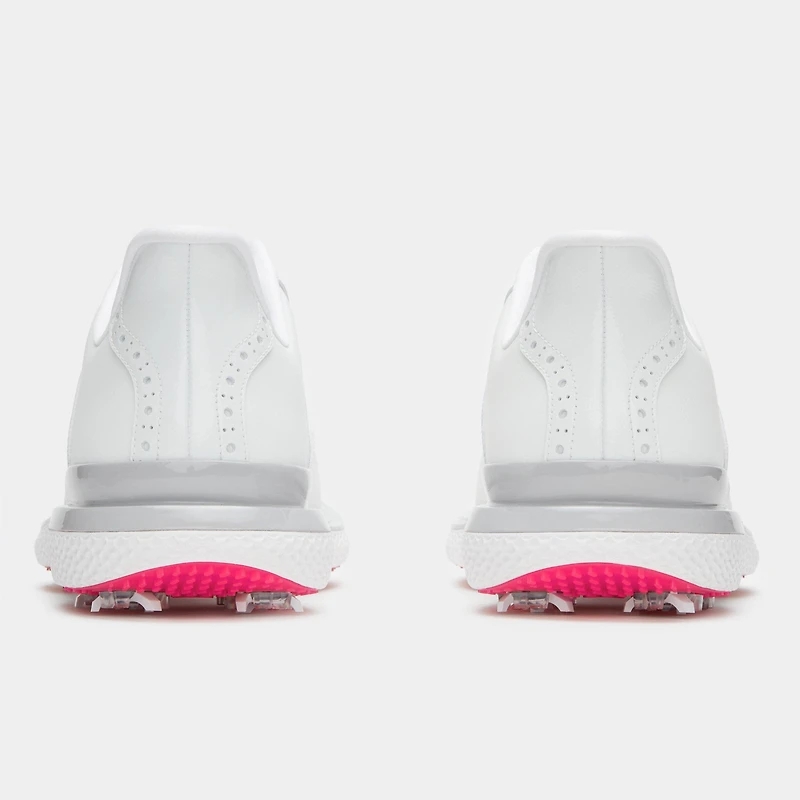 Men's Gallivan2r G/LOCK T.P.U. Saddle Spiked Golf Shoe - White/Grey