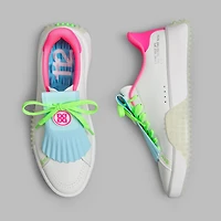 Women's Leather Kiltie G.112 Spikeless Golf Shoe - White